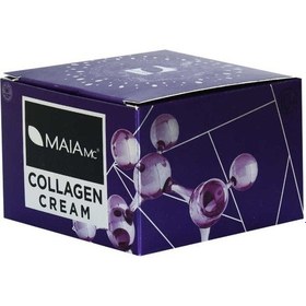 Resim Maia MC Kolajenli Vitaminli Yüz ve Boyun Cilt Bakım Kremi Collagen Cream 50 ML 