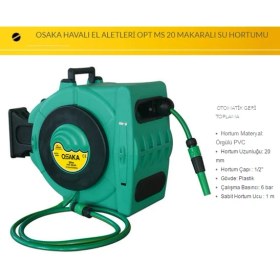 Resim Osaka Opt Ms 20 Makaralı Su Hortumu 