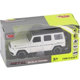 Resim KM-3261B-VARDEM Kutulu Çek Bırak 1:32 Işıklı ve Sesli Metal Jeep 