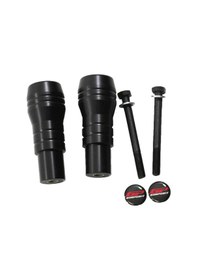 Resim GP Kompozit Yamaha MT-07 2014-2023 Uyumlu Motor Koruma Takozu Siyah 