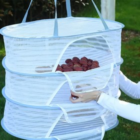 Resim Kolu Olan Çok Katmanlı Kumaş Kurutma Askısı - Çekilmiş Çoraplar, Balık ve Sebzeler İçin Katlanabilir, Uçan Tasarım - İç ve Dış Mekan Kullanımı İçin İdeal, Modern Kurutma Askısı|Kumaş İnşaatı, Ev İçin Kurutma Askıları|İç Mekan Kurutma Askısı 