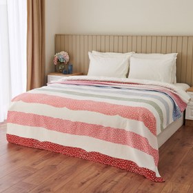 Resim Nuvomon Stripe Çift Kişilik Pike - 200x220 cm 