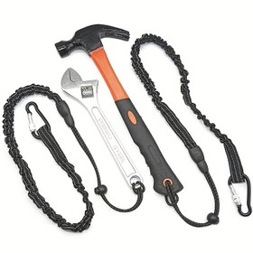 Resim Dayanıklı Kamuflaj Polyester Alet İpi - Araçlarınızı Güvenli ve Sağlam Tutun, Güç/Pil Gerekmez, Rastgele Renk 