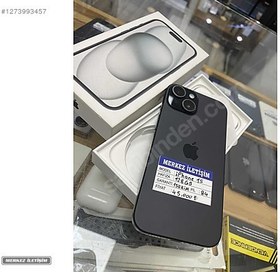 Resim Apple iPhone 15 İkinci El TR | 128 GB | Siyah 