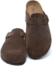 Resim K13789SD Kifidis Soft Step Kadın Süet Deri Sabo Mantar Terlik 36-41 