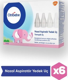 Resim Otribebe Nazal Aspiratör Yedek Ucu 10'lu 6 Adet 