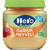Resim HERO Baby Karışık Meyveli Kavanoz Maması 125g 