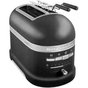 Resim KitchenAid 5KMT2204EBK Artisan 2 Yuvalı Ekmek Kızartma Makinesi Cast Iron Black 