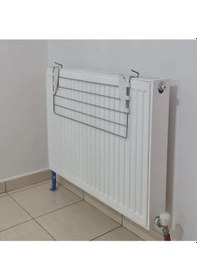 Resim Asvera - Kurufer Kalorifer Petek Üstü Çamaşır Kurutma Askılığı - Pratik Çamaşırlık, Petek Üstü Kurutmalık, Katlanabilir Askılık, Dayanıklı Çamaşır Askısı - Kurutmalık - Çamaşırlık - Askı Gri 