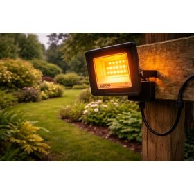 Resim Eco Lounge Noas YL70 1026 Ultra Slim LED Projektör 20W Amber Işık 