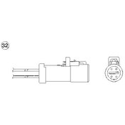 Resim NGK 0038 (OZA341-SZ2) Lambda Sensoru (800Mm 4B) (Oza341-Sz2) Fiesta V 1.6 16V 01-09 (Uzunluk:800Mm) Fyja OZA341SZ2 (WC645776) 