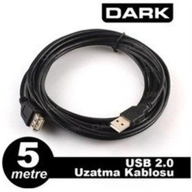 Resim Dark DK-CB-USB2EXTL500 5M USB 2.0 Uzatma Kablosu 