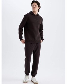 Resim DeFacto Regular Fit Jogger Eşofman Altı Fermuar Cepli Lastikli Paça Y5511AZ24AUBN337 