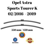 Resim Opel Astra Sports Tourer K 2016 2017 2018 2019 Uyumlu Ön Cam Silecek Süpürgesi Takımı 700/600mm Silbak 