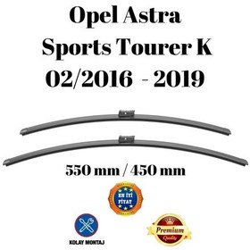 Resim Opel Astra Sports Tourer K 2016 2017 2018 2019 Uyumlu Ön Cam Silecek Süpürgesi Takımı 700/600mm Silbak 