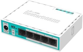 Resim MikroTik Router hEX lite (RB750r2) Beyaz 