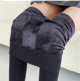 Resim Jmsstore Gri 8 Renk Kış Kalın Kaşmir Tayt Kadın Rahat Sıcak Sahte Kadife Örme Çorap Gri 