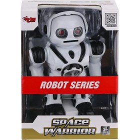 Resim MCM Group DF-6022 Işıklı ve Müzikli Disk Atan Uzay Savaşçısı Robot 