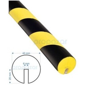 Resim Puffyguard Kenar Köşe Koruyucu A1 - Model A - 1 Metre - 40x20x6mm - Tip : B 