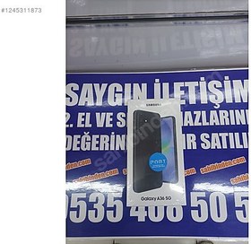 Resim Samsung A36 İkinci El TR | 128 GB 8 GB | Siyah 