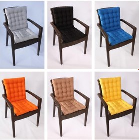 Resim Altınpamuk Lüx Pofidik Rattan Lotus Sandalye Minderi 45X95 