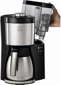 Resim Melitta Look V Therm Perfection E19 Filtre Kahve Makinesi, Aroma Seçici, 3'ü 1 arada Calc Protection, Çıkarılabilir Su Tankı, Otomatik Kapanma, 1000W, 10 Bardak Kapasite, Cam Hazne, 1.25 L, Siyah 