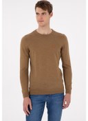 Resim U.s. Polo Assn. Erkek Haki Melanj Kazak /triko 50297040-vr125 Haki Melanj 