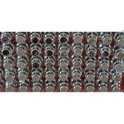 Resim Bijon Kapağı Uzun 32 No Beyaz Krom Takım 75 Adet 