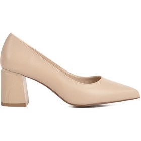 Resim Bej Kadın Topuklu Ayakkabı 312265 Z Bej 