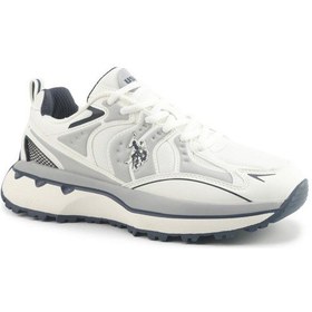 Resim U.s.polo Assn Chan 5pr Beyaz Comfort Casual Anatomik Spor Ayakkabısı Beyaz 