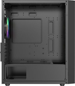 Resim Gamma C50 Siyah ARGB Tempered Glass Gamma P650 650W 80+ White USB 3.0 mATX Mini Tower Kasa 