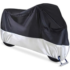 Resim Willowhaven 1 Adet Motosiklet Örtüsü Tüm Mevsimler Uv Koruma Dayanıklı 190t Kumaş 