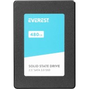 Resim Everest ES480SH 480GB 2.5 SATA 3.0 520MB/450MB 3D NAND Flash SSD (Solid State Drive) 