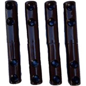 Resim Pvc Sineklik Menteşesi Koyu Kahverengi 10'Lu 