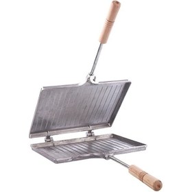 Resim Ocak Üstü El Tost Makinesi Yanmaz Yapışmaz Teflonsuz Ugr05 