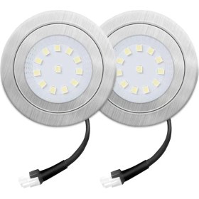 Resim 2PACK1.5W Menzilli Kaput Ampulleri, 12VDC Mutfak Ocak Kaputu Ampulleri, Mutfak Işığı Yedek 20W Halojen Ampuller (Yurt Dışından) 