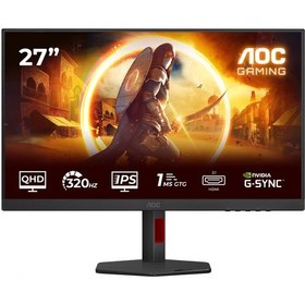 Resim Aoc Q27G4SRU 27" 320hz 1ms HDMI Dp G-sync Hdr400 QHD Fast Ips Gaming Monitör (Ölü Pixel) 