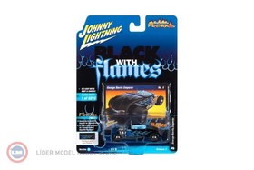 Resim 1:64 Johnny Lightning George Barris The Emperor - Black With Flames 
