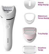 Resim Philips BE710/05 8000 Serisi Islak ve Kuru Epilasyon Cihazı 