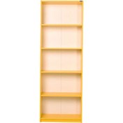 Resim Adoremobilya Modern 5 Raflı Kitaplık - Sarı 