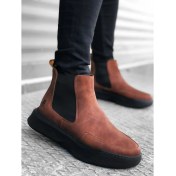 Resim BOA BA0150 Bağcıksız Bantlı Erkek Yüksek Taban Taba Spor Bot 