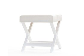 Resim BENCH PUF, LIGHT BEYAZ 