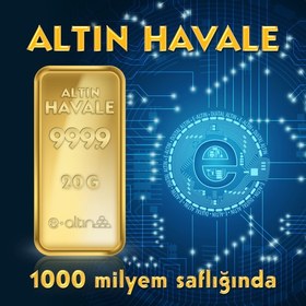 Resim 24 Ayar 20 Gr Hesaba Has Altın Havale 