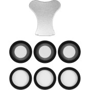 Resim Auralia Brevity 7 Parça Sis Makinesi Bakım Kiti, Sis Makinesi Için Seramik Disk Seramik Disk Anahtar Yedek Parça Kitleri (Yurt Dışından) 