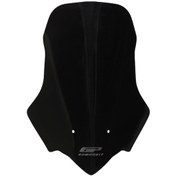 Resim GP Kompozit Yamaha MT-25 2015-2019 Uyumlu Ön Cam Siyah 47 cm 