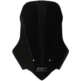 Resim GP Kompozit Yamaha MT-25 2015-2019 Uyumlu Ön Cam Siyah 47 cm 