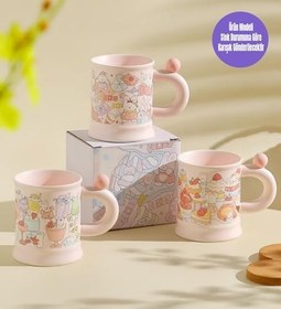 Resim Tatlı Düşler Temalı Seramik Kupa 