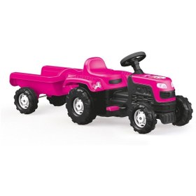 Resim DOLU OYUNCAK 2508 Dolu, Unicorn Römorklu Traktör Pedallı 