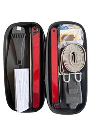 Resim Bilgeden Ekonomik Eva Trafik Seti Ve 1 Kg Yangın Tüpü 4 Yıl Tüvtürk Onaylı Araç Trafik & Ilk Yardım Set Siyah 