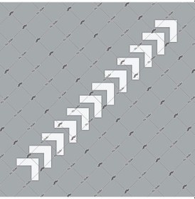 Resim Rfhlm126 Reflektif Ok Serit (Kaska Uygun) 